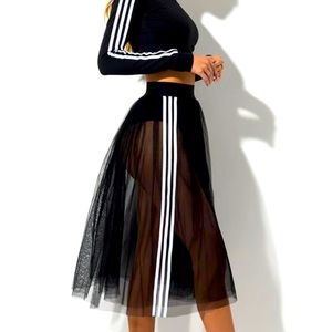Stand Out in this *Sold Out* Adidas Tulle Skirt!!